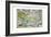 Islandia 16th-Century Map of Iceland-null-Framed Giclee Print