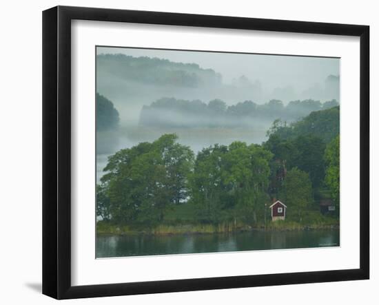 Islands Off Stockholm, Sweden-Russell Young-Framed Photographic Print