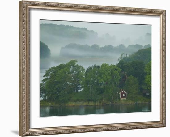 Islands Off Stockholm, Sweden-Russell Young-Framed Photographic Print