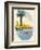 Islas Canarias (Canary Islands) - Palm Trees and Cactus-Pacifica Island Art-Framed Art Print