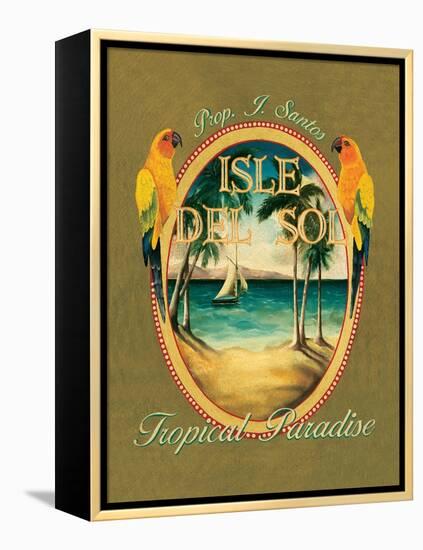 Isle del Sol-Catherine Jones-Framed Stretched Canvas