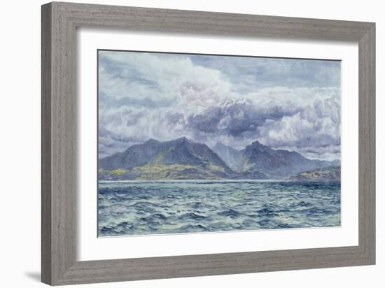 Isle of Arran, 7th August 1883-John Brett-Framed Giclee Print