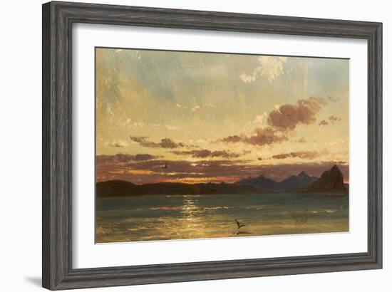 Isle of Arran, C.1840-75-Francis Danby-Framed Giclee Print