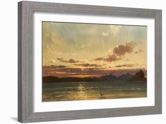 Isle of Arran, C.1840-75-Francis Danby-Framed Giclee Print