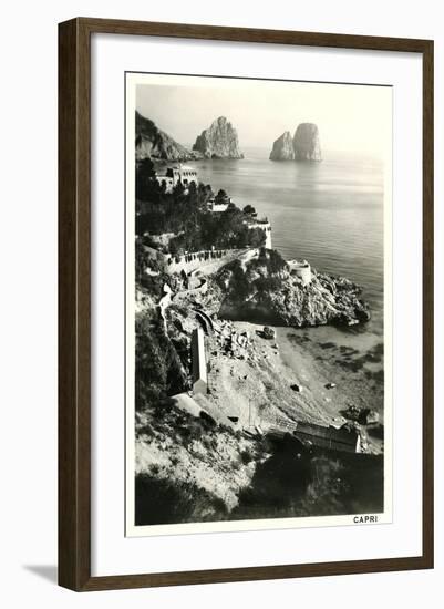 Isle of Capri-null-Framed Art Print