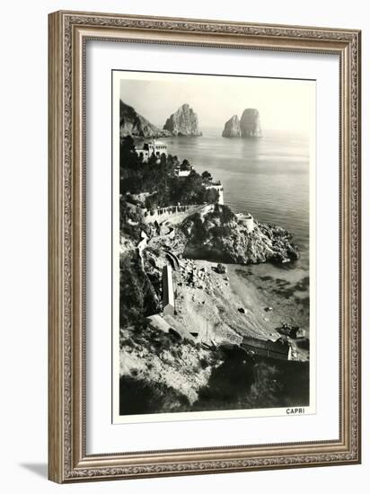 Isle of Capri-null-Framed Art Print