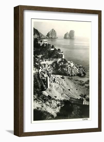 Isle of Capri-null-Framed Art Print