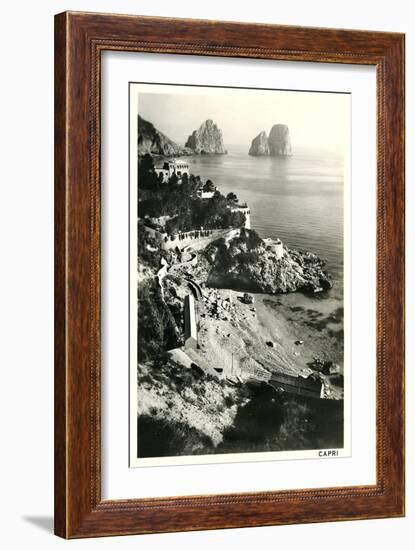 Isle of Capri-null-Framed Art Print