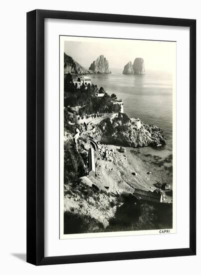 Isle of Capri-null-Framed Art Print