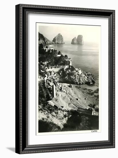 Isle of Capri-null-Framed Art Print