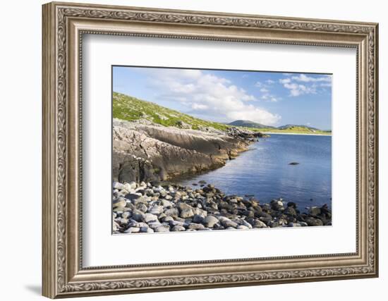 Isle of Harris, the Coast Near Luskentyre. Scotland in July-Martin Zwick-Framed Photographic Print