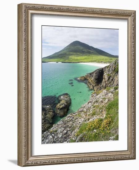Isle of Harris, the Coast Near Northton. Scotland in July-Martin Zwick-Framed Photographic Print