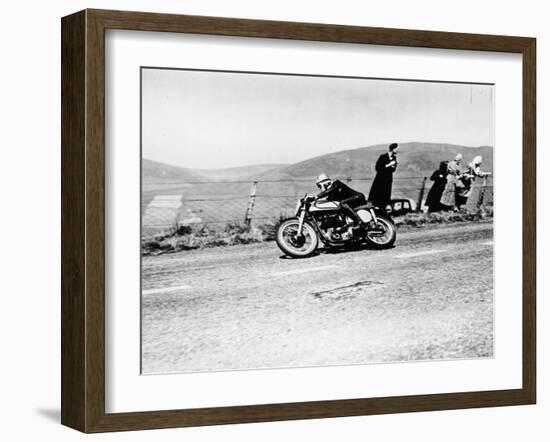 Isle of Man Senior Tt, 1951-null-Framed Photographic Print