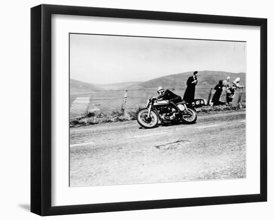 Isle of Man Senior Tt, 1951-null-Framed Photographic Print