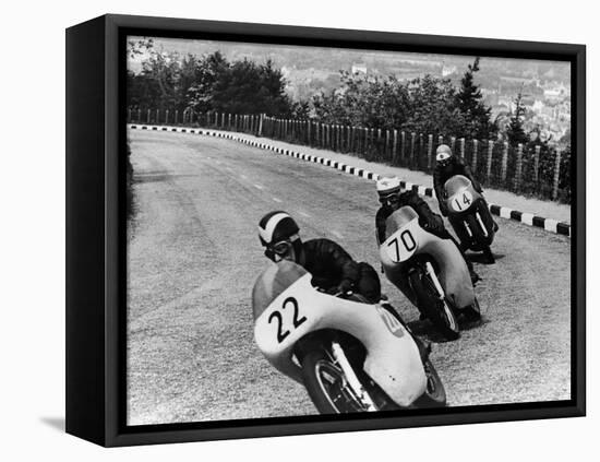 Isle of Man Senior Tt Race, 1958-null-Framed Premier Image Canvas