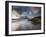 Isle of Rum from Singing Sands, Isle of Eigg, Inner Hebrides, Scotland, UK-Lee Frost-Framed Photographic Print