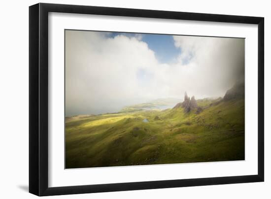 Isle Of Skye Old Man Of Storr In Scotland-Philippe Manguin-Framed Photographic Print