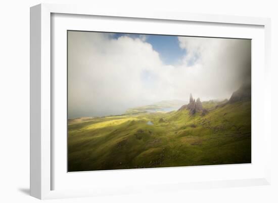 Isle Of Skye Old Man Of Storr In Scotland-Philippe Manguin-Framed Photographic Print