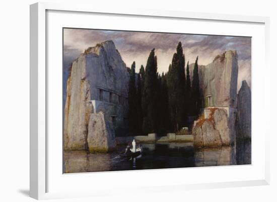 Isle of the Dead, 1883-Arnold B?cklin-Framed Giclee Print