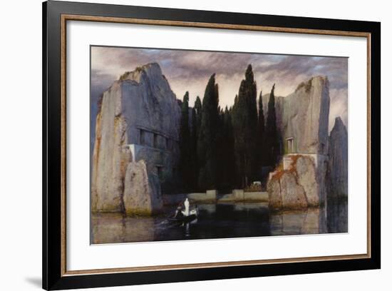 Isle of the Dead, 1883-Arnold B?cklin-Framed Giclee Print