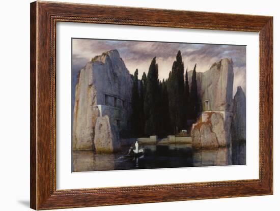 Isle of the Dead, 1883-Arnold B?cklin-Framed Giclee Print