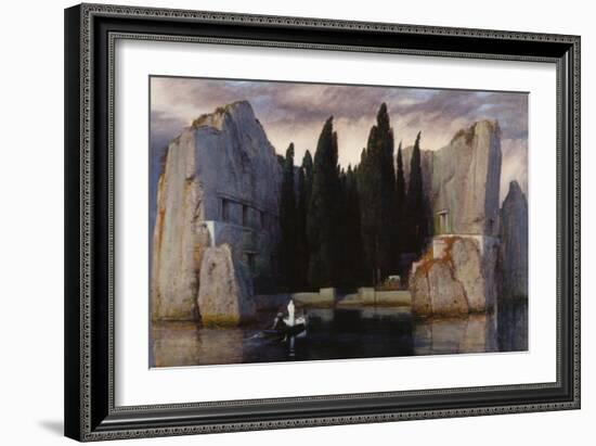 Isle of the Dead, 1883-Arnold B?cklin-Framed Giclee Print