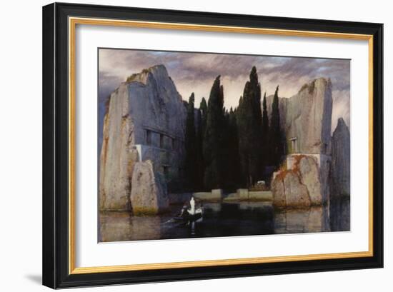 Isle of the Dead, 1883-Arnold B?cklin-Framed Giclee Print