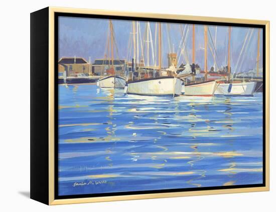 Isle of Wight Old Gaffers, 2000-Jennifer Wright-Framed Premier Image Canvas