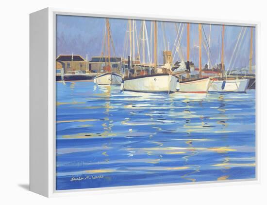 Isle of Wight Old Gaffers, 2000-Jennifer Wright-Framed Premier Image Canvas