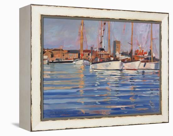 Isle of Wight - Old Gaffers, 2000-Jennifer Wright-Framed Premier Image Canvas