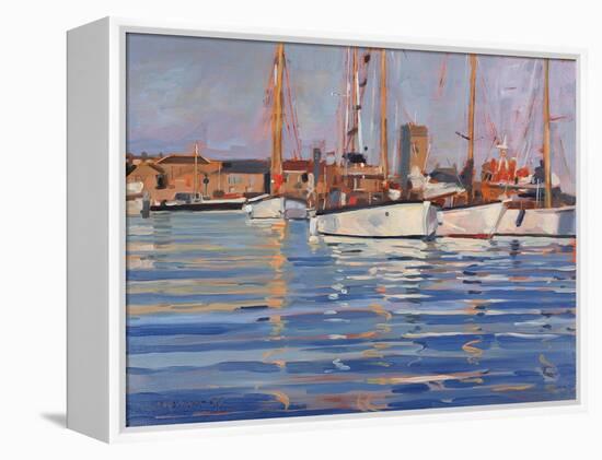 Isle of Wight - Old Gaffers, 2000-Jennifer Wright-Framed Premier Image Canvas