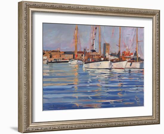 Isle of Wight - Old Gaffers, 2000-Jennifer Wright-Framed Giclee Print