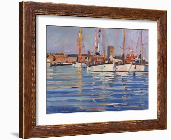 Isle of Wight - Old Gaffers, 2000-Jennifer Wright-Framed Giclee Print