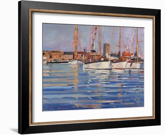 Isle of Wight - Old Gaffers, 2000-Jennifer Wright-Framed Giclee Print