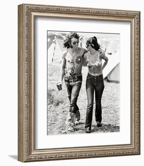 Isle of Wight Pop Festival, 1969-Roger Jackson-Framed Art Print