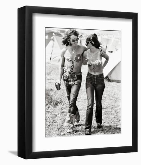 Isle of Wight Pop Festival, 1969-Roger Jackson-Framed Art Print