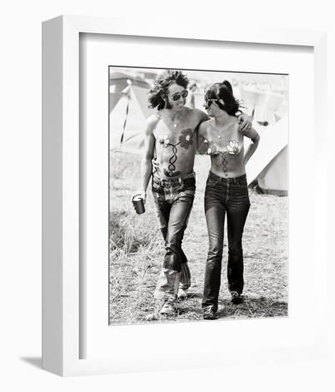 Isle of Wight Pop Festival, 1969-Roger Jackson-Framed Art Print