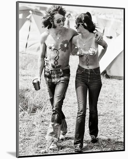 Isle of Wight Pop Festival, 1969-Roger Jackson-Mounted Art Print