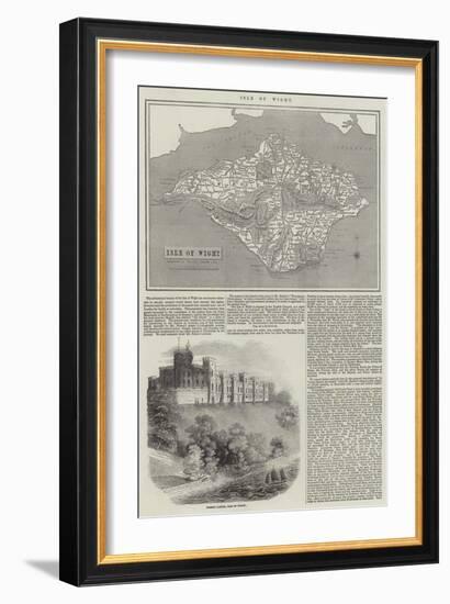 Isle of Wight-John Dower-Framed Giclee Print
