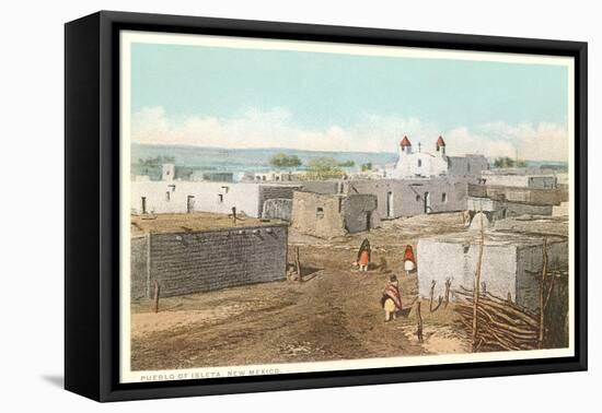 Isleta Pueblo, New Mexico-null-Framed Stretched Canvas