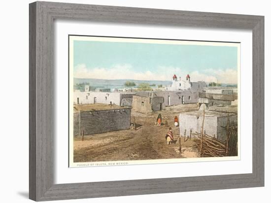 Isleta Pueblo, New Mexico-null-Framed Art Print