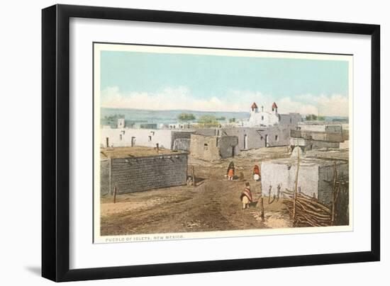 Isleta Pueblo, New Mexico-null-Framed Art Print