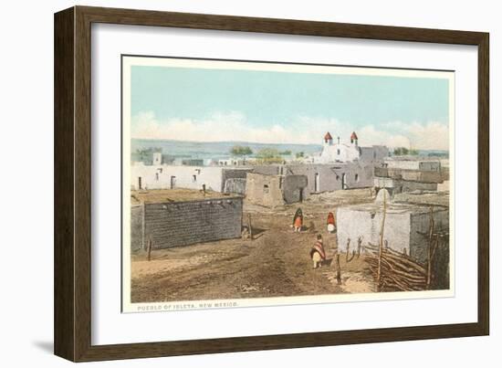 Isleta Pueblo, New Mexico-null-Framed Premium Giclee Print