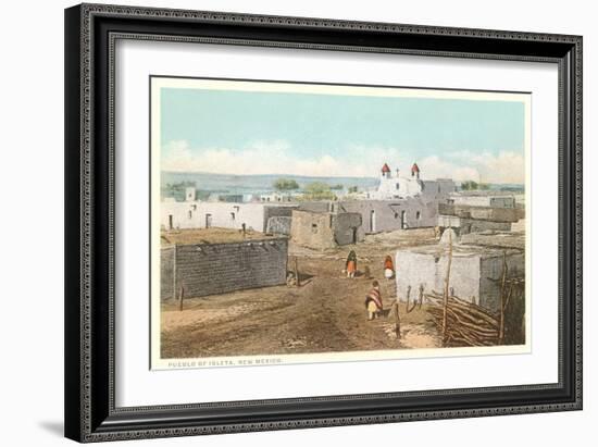 Isleta Pueblo, New Mexico-null-Framed Premium Giclee Print