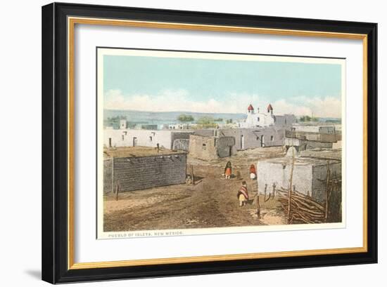 Isleta Pueblo, New Mexico-null-Framed Premium Giclee Print