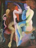 Surrealist Composition With Two Characters, c.1927-1928-Ismael Nery-Laminated Giclee Print