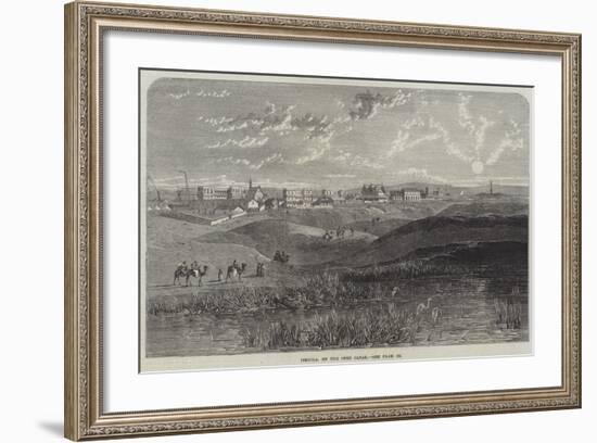 Ismaila, on the Suez Canal-null-Framed Giclee Print