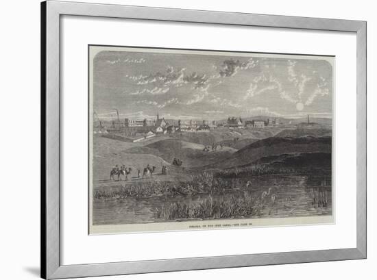 Ismaila, on the Suez Canal-null-Framed Giclee Print