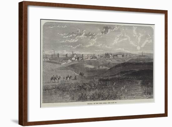Ismaila, on the Suez Canal-null-Framed Giclee Print