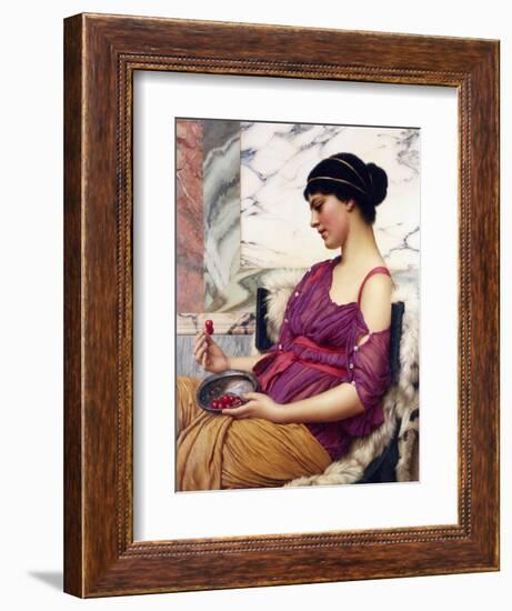 Ismenia-John William Godward-Framed Premium Giclee Print